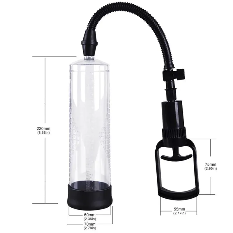 Accessories for Penis Pump Cylinder Flask Part Sealed Sleeves Replacement for Dick Extender Enhancer Vacuum Pumps Sex Toys Men — image 3