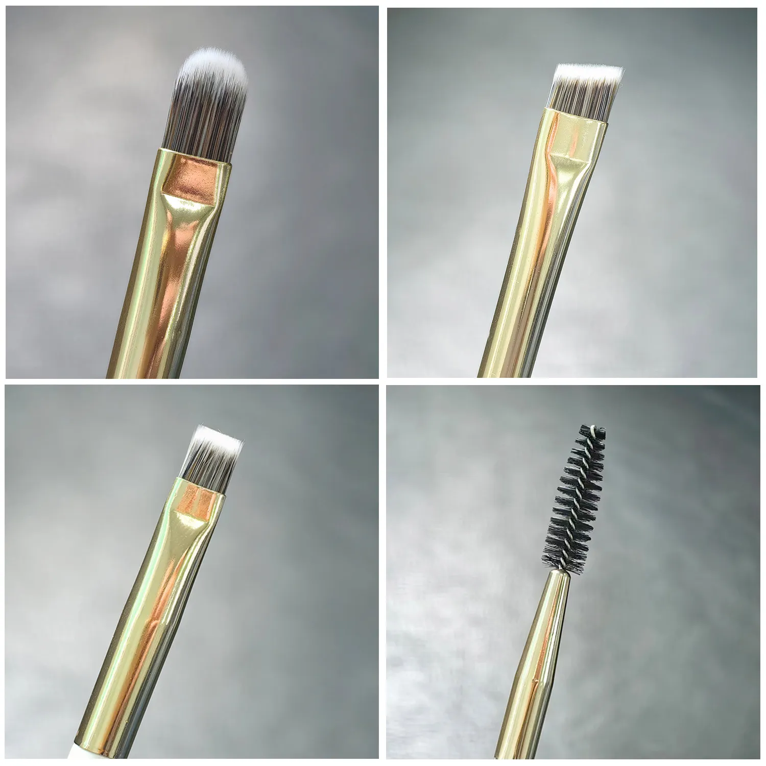 Professional Makeup Brushes Set 8pcs Blending Concealing Contour Eyeshadow Eyeliner Eyebrow Eyelash BeautyApplicator Tools Kit