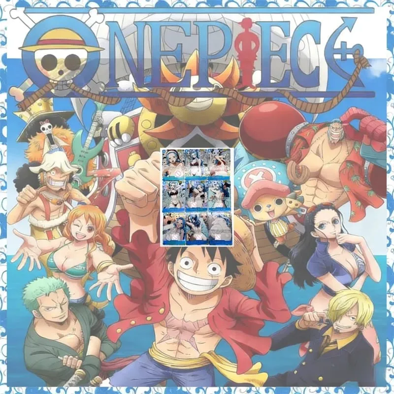 Anime One Piece Diy Color Flash Cards Hancock Perona Nami Robin Yamato Collection Cards Christmas Birthday Gifts Children's Toys — image 21
