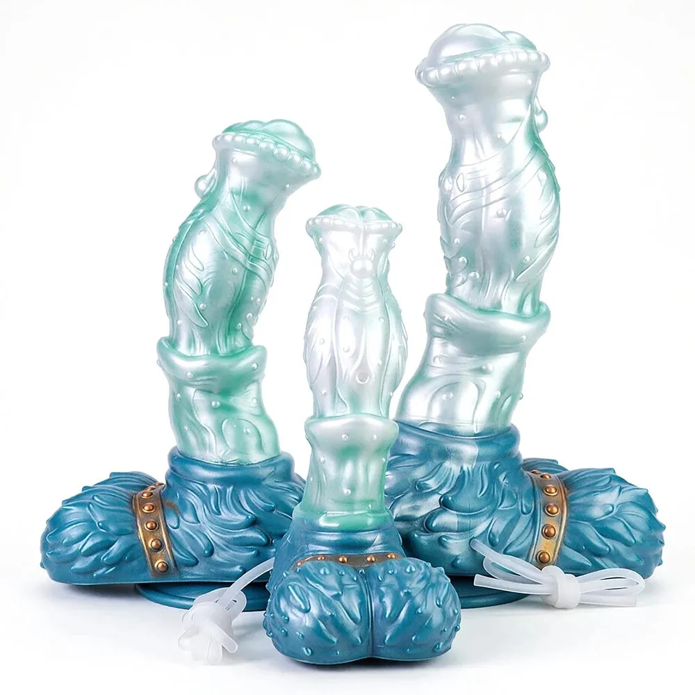Large Squirting Horse Dildo Silicone Anal Plug Female Masturbator Prostate Massager Long Penis Adult Sex Toys for Women Men — image 1