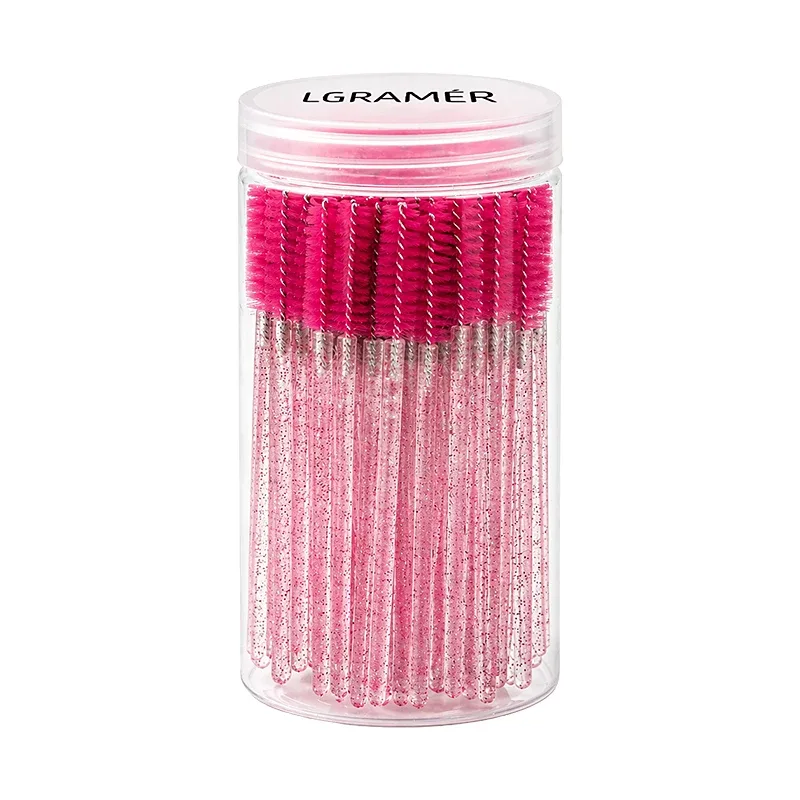 50/100 pcs Eyelash Extension Brush Disposable Eye Lashes Make Up Brushes Mascara Wand Applicator Multiple Colors Makeup Tools — image 25