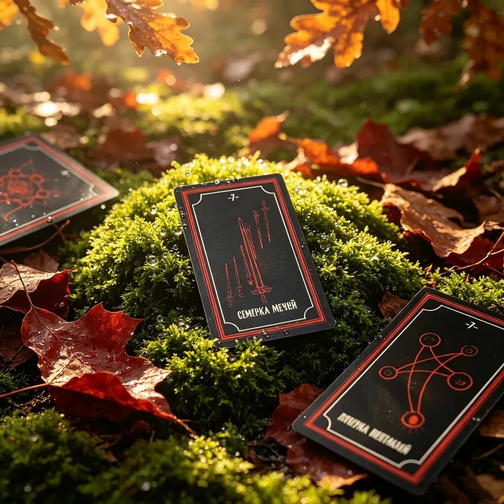 Russian Version Tarot Cards A 78 Deck Fate Divination Cards Game Board Playing Game With Guidebook for Beginners Halloween Gifts