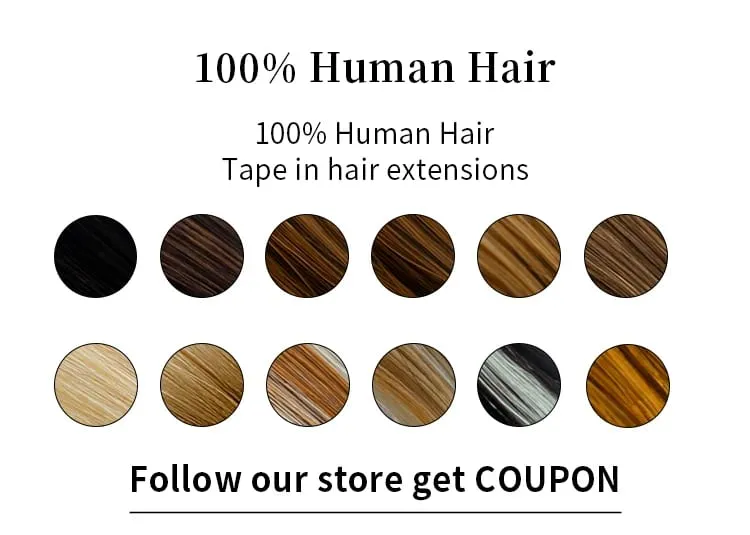 High Quality Tape Hair Extensions Full Ends Straight Hair 18-30 Inch Double Sided Adhesive Tape in Different Colors — image 8