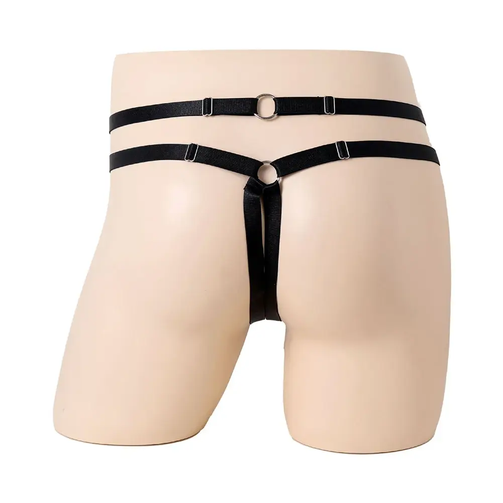 Nam Gợi Cảm Cockring G-Dây Gợi Cảm Đồ Chơi Nam Chữ Ô Quần Lót Cho Người Đàn Ông Nóng Bỏng Eo Thấp Jockstrap Quần Lót Đồng Tính Ẻo Lả túi Quần Lót