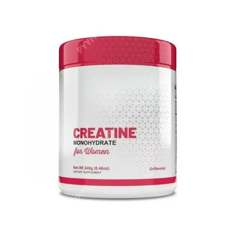 Serbuk Creatine Monohydrate dengan Kolagen Terhidrolisis Menyokong Prestasi Latihan Pemulihan Otot & Tahap Tenaga Tanpa Gula 240g