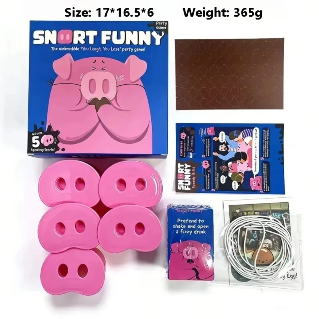 The New SNORT GUFFAW Party Game Smiling Means You Lose. — image 6