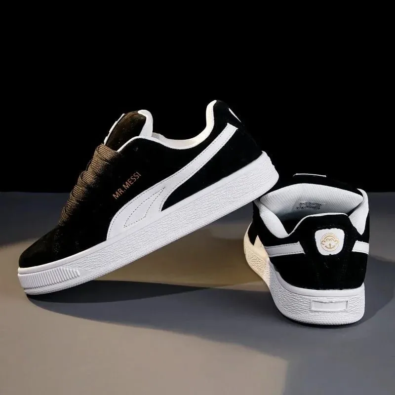 Skate Sneakers、LowTop Casual Board ShoesRetroFlat WalkingTrainers、Lace Up Platform Daily Footwear、Breathable Streetwear Sneakers — image 8