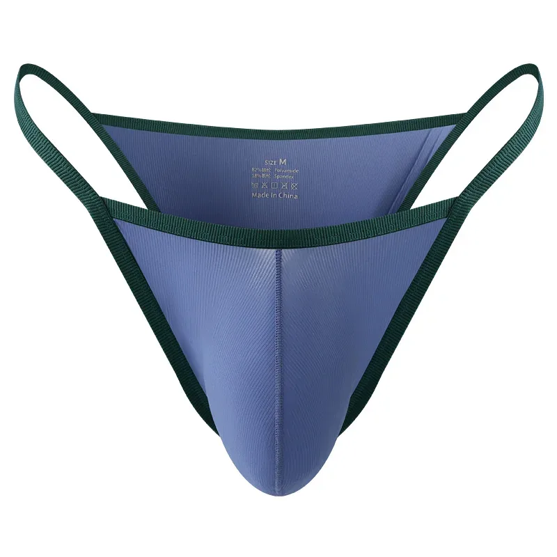 Men's Underwear Low-waist Ice Silk Briefs Breathable Soft Panties — image 3
