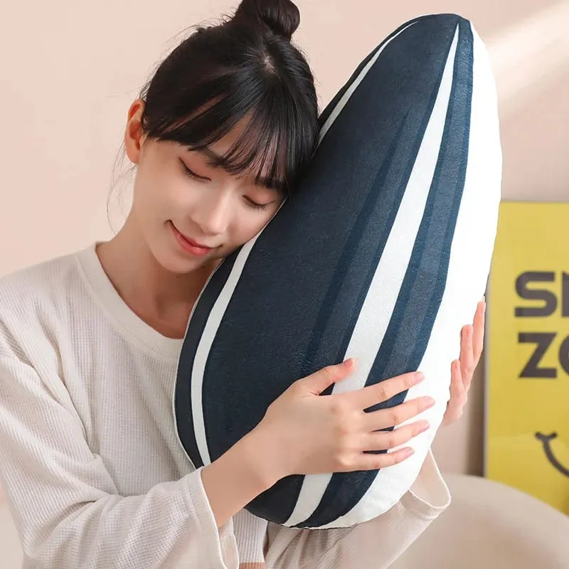 New Giant Size Simulation Chinese Bag Of Melon Seed Plush Toys Soft Soothing Pillow Mattress For Kids Family Funny Toys For Kids