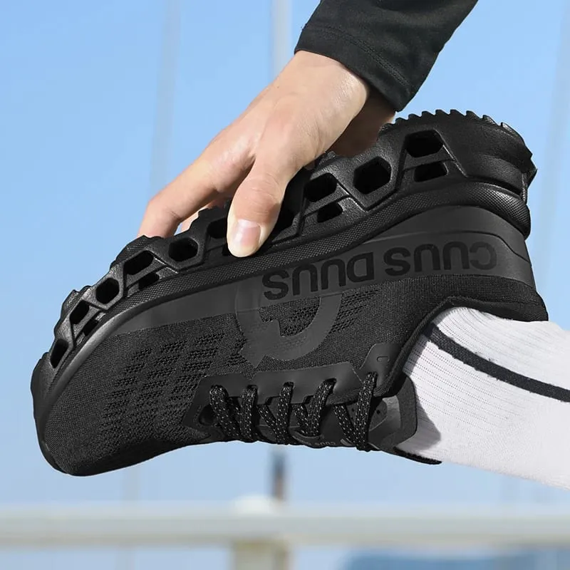 Unisex Sneakers Fashion Lace Up Outdoor Running Anti Slip Cushioning Men Training Shoes 2026 Comfort Thick Soled Sports Shoes — image 5