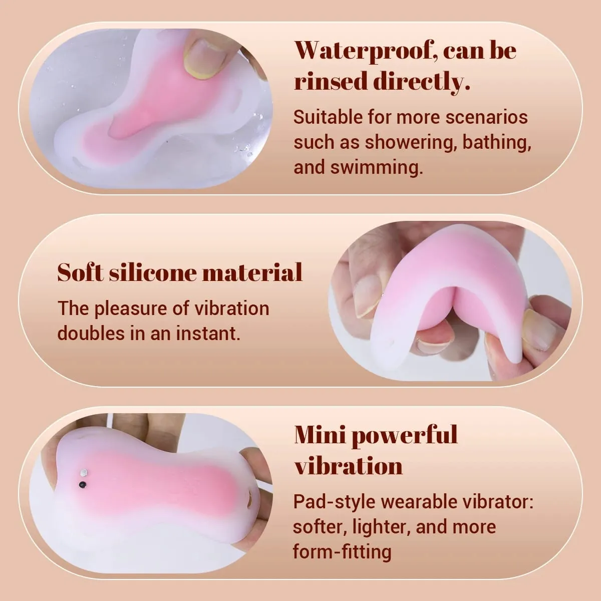 Wireless Control Wearable Panty 9 Vibrator Ultra Soft Pure Silicone Adults Sex Toy for Women Clit Clitoral Stimulator Sex Toys