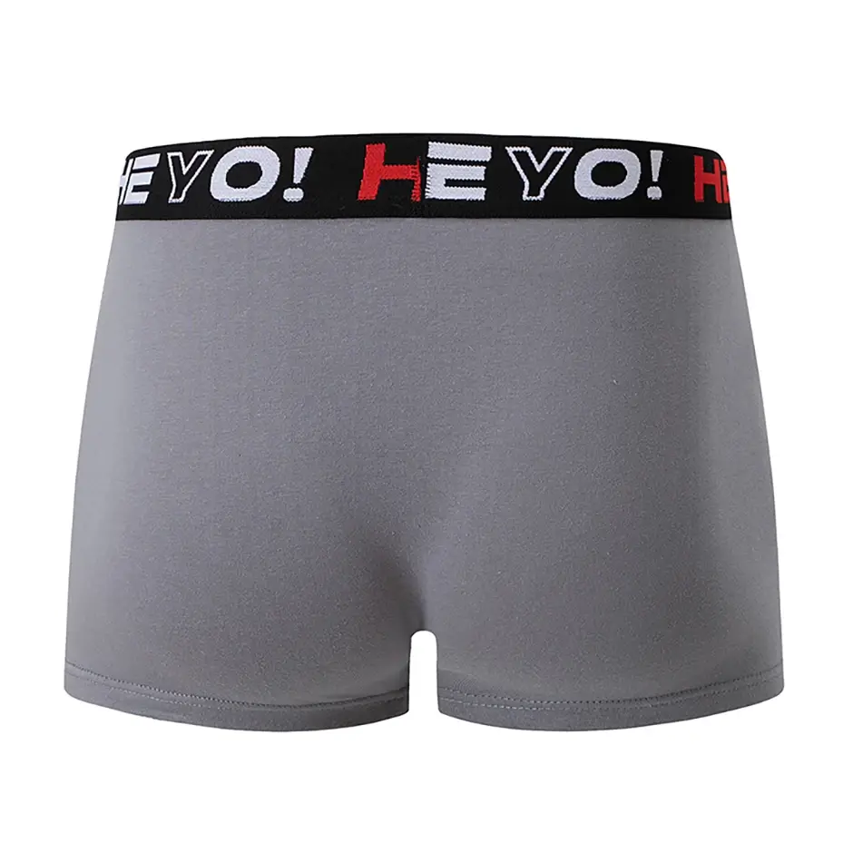 4 Piece Set Of Men's Cotton Comfortable Soft And Versatile Underwear Plus Size Casual Boxer Shorts Sports Cycling Base Shorts