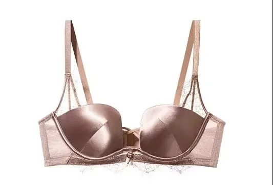Tendance Ensemble Lingerie Léopard Dentelle Style Français Soutien-Gorge Push Up Petit Poitrine Anti Affaissement Toutes Tailles