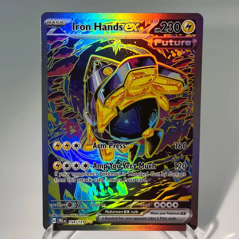 Prismatic Evolutions PKM Cards PTCG5-A GX Rainbow Umbreon Sylveon Leafeon ex Rare Collection Battle Toys Gifts for Hobbies — image 17