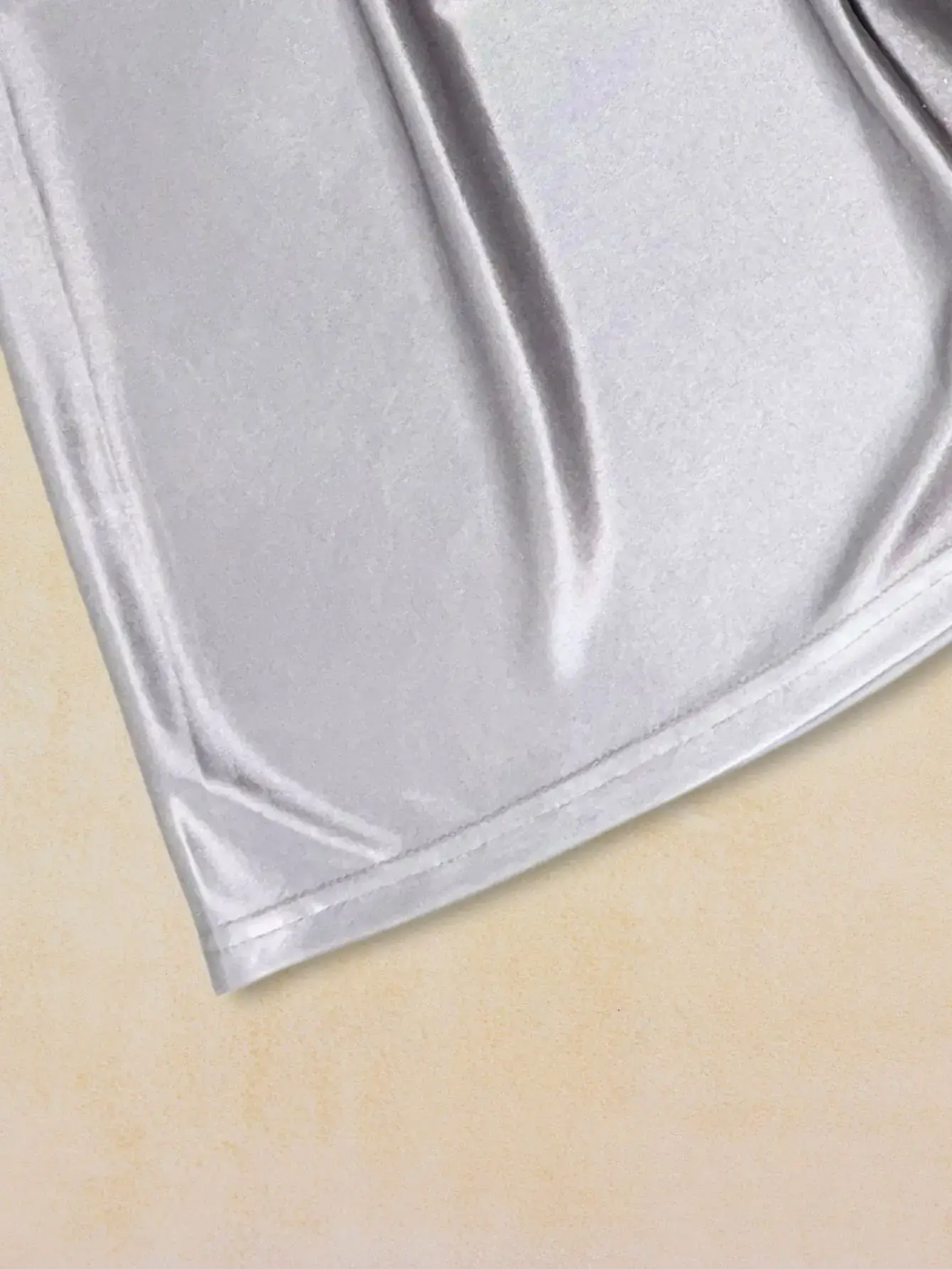 1pc Men's Satin Ice Silk Shorts Lightweight Smooth Comfortable Breathable Sweat-Wicking Casual Lounge Sleep Men Underwear Shorts — image 3