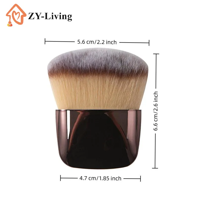 Pinceau de maquillage pour fond de teint, Blush, poudre libre, Kabuki, multifonction, cosmétiques, fournitures de beauté, 1 pièces