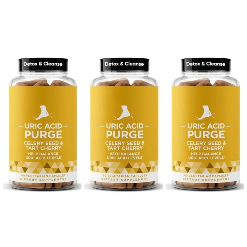 Plant-Based Antioxidant Capsules with Tart Cherry & Celery Seed Cleanse 5-in-1 Formula Daily Wellness Support 60 Capsules