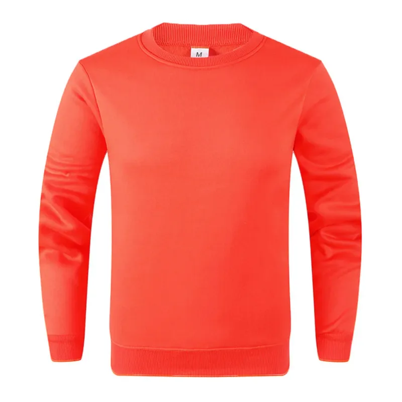 ผู้ชาย Basic Pullovers เสื้อลำลองสำหรับผู้ชายผู้หญิงสีทึบฤดูใบไม้ผลิฤดูใบไม้ร่วง Hoodie กีฬาเสื้อแขนยาว Techwear