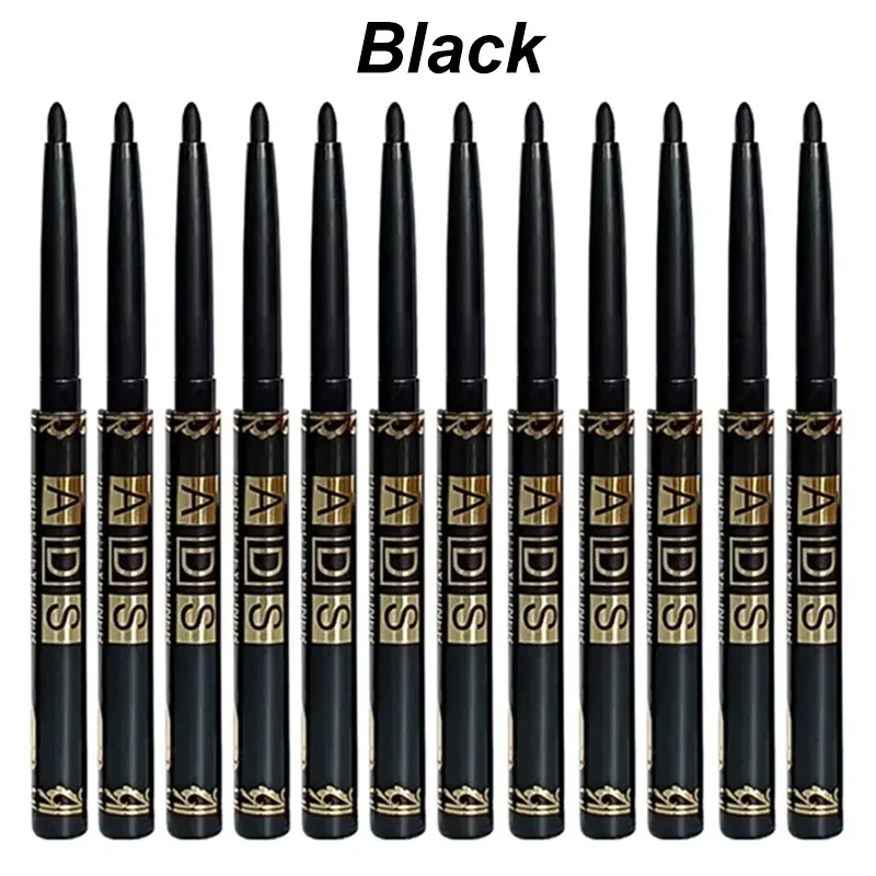 Automatic Gel Eyeliner Pencil Waterproof Long Lasting Black Eye Liner Twist-Up No Sharpening Easy Glide Makeup for Women — image 13