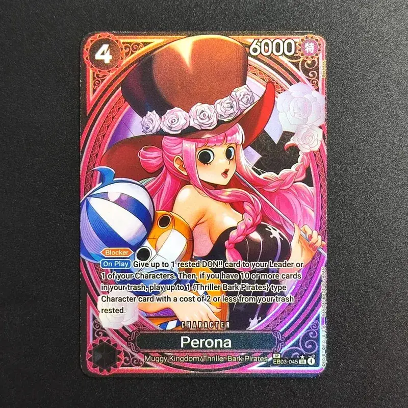 9style PROXY One Piece English Heroines Nami Robin Hancock Reiju Vivi Perona Tashigi EB03-053 Collection Otcg Anime Cards — image 4