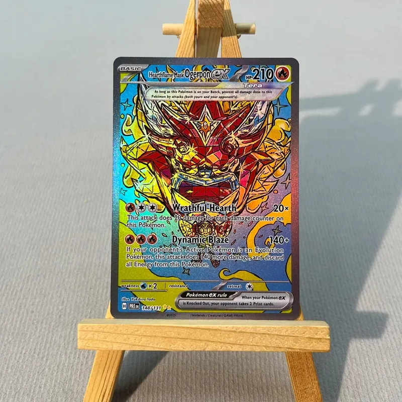 PRE PTCG5-001 Tcg proxy PKM Cards Vaporeon ex Espeon ex Rare Collection Battle Toys Gifts for Hobbies home play — image 13