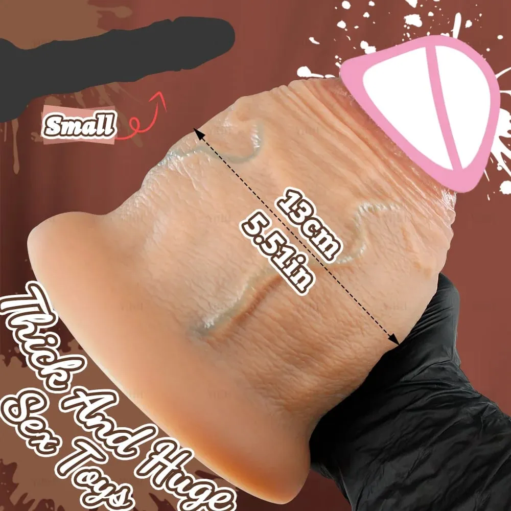 Super Bigger Thick Dildos Realistic Silicone Anal Dildo Expander Thick Penis Butt Plug Adult Sex Toys Masturbation Big Dick — image 2