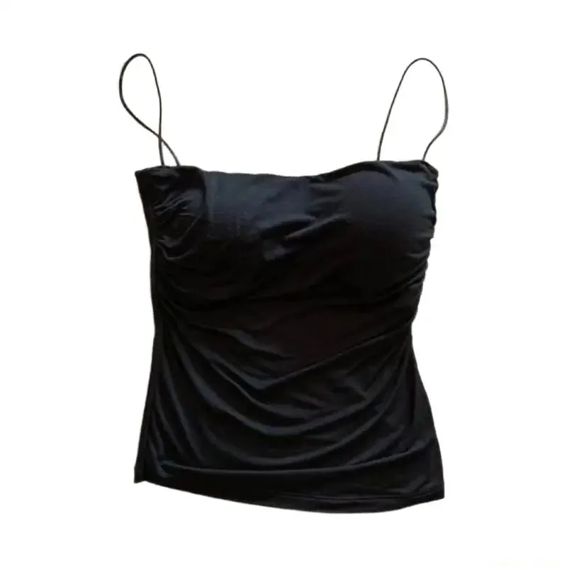 31BF Tops with Built in Bra Summer Camisole Going Out Tops