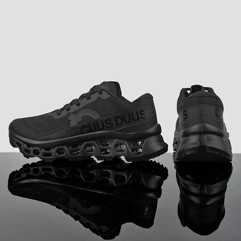 Casual Sneakers Men's Cushion Running Trainers Shock Absorbing Supercritical EVA Sneakers Breathable Fitness Athletic Shoes — image 4
