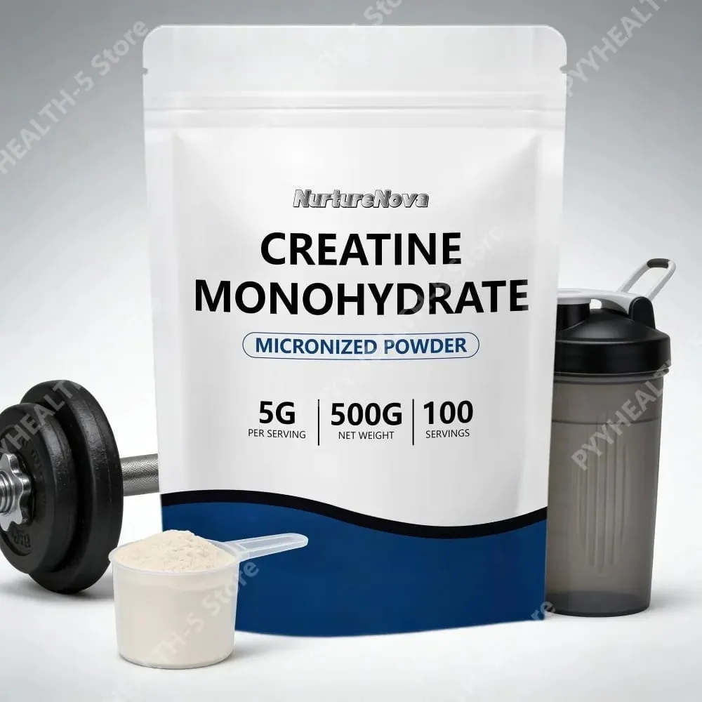 Creatine Monohydrate Powder Micronized 5g Per Serving 100 CT 500g Net Weight for Sports Nutrition Fitness Training Support — image 6