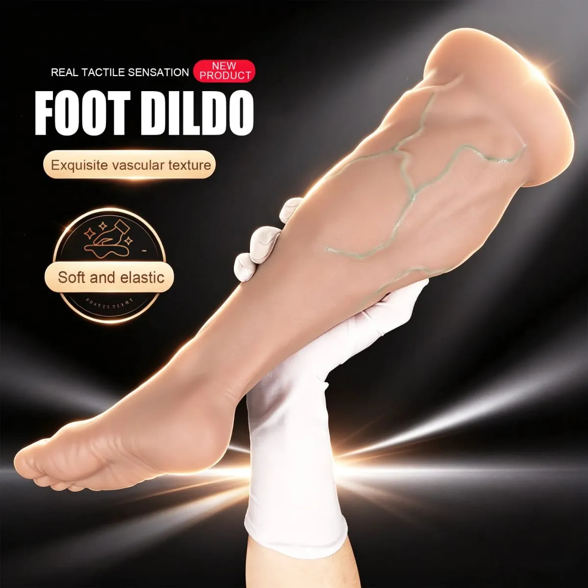 Enorm silikonfot Butt Plug Thick Ben Dildo Stor analplugg Anal Expander Masturbator Anus Dilator Sexleksaker Vuxenleksak Sexbutik
