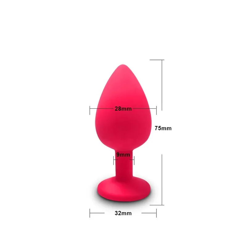 3 Sizes Soft Silicone Anal Plug Mini Butt Plug Erotic Sex Toys for Men Women Gay Couples Adult Anal Prostate Stimulator Dildo — image 14