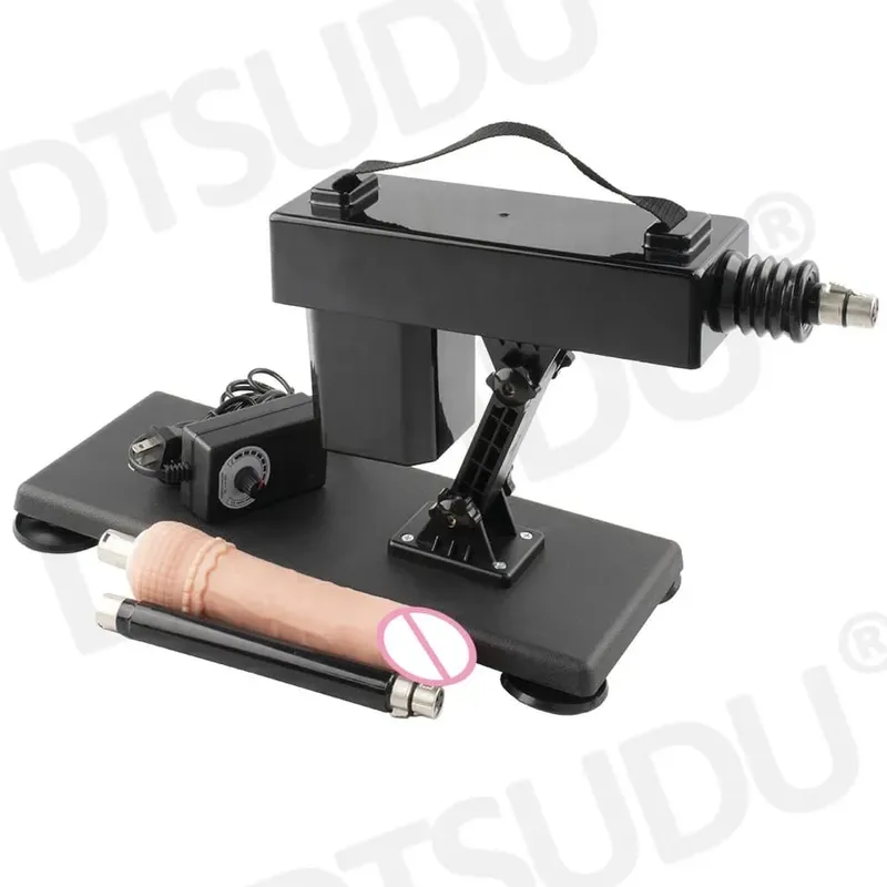 Female Sex Machine with Dildo and Masturbation Cup Hands-Free G-Spot Clitoral Stimulation Adult Sex Machine