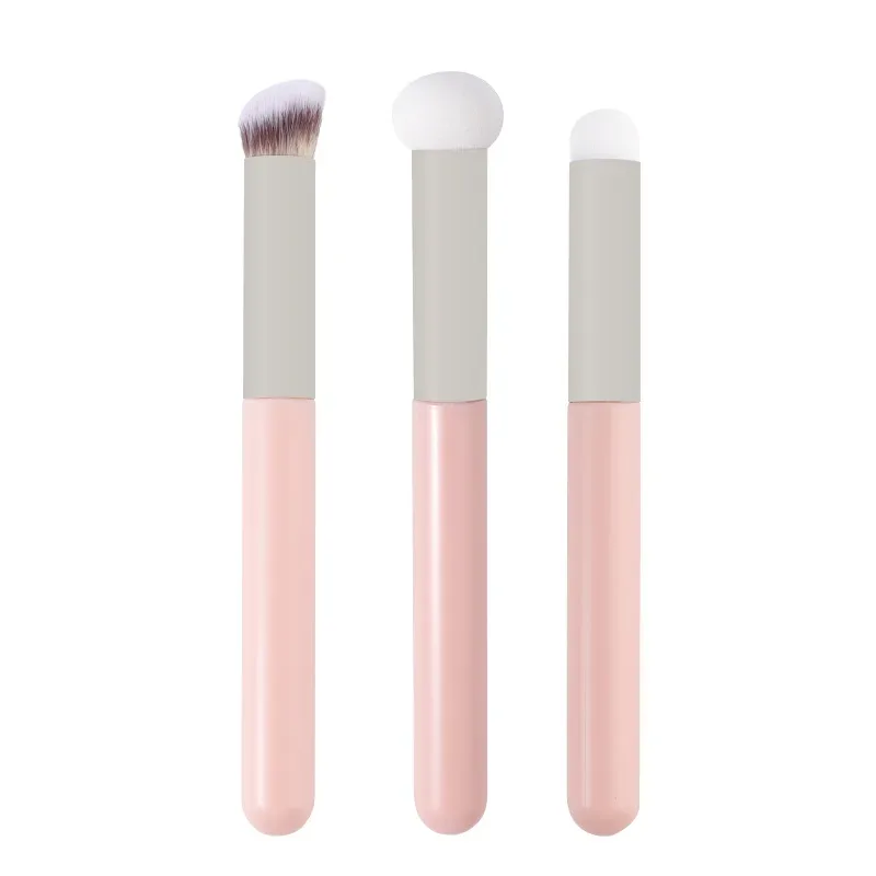 1/3PCS Sponge Makeup Brushes Mushroom Head Soft Concealer Brush Dry Wet Dual Purpose Multi Purpose Contour Lips Brush Cosmetics