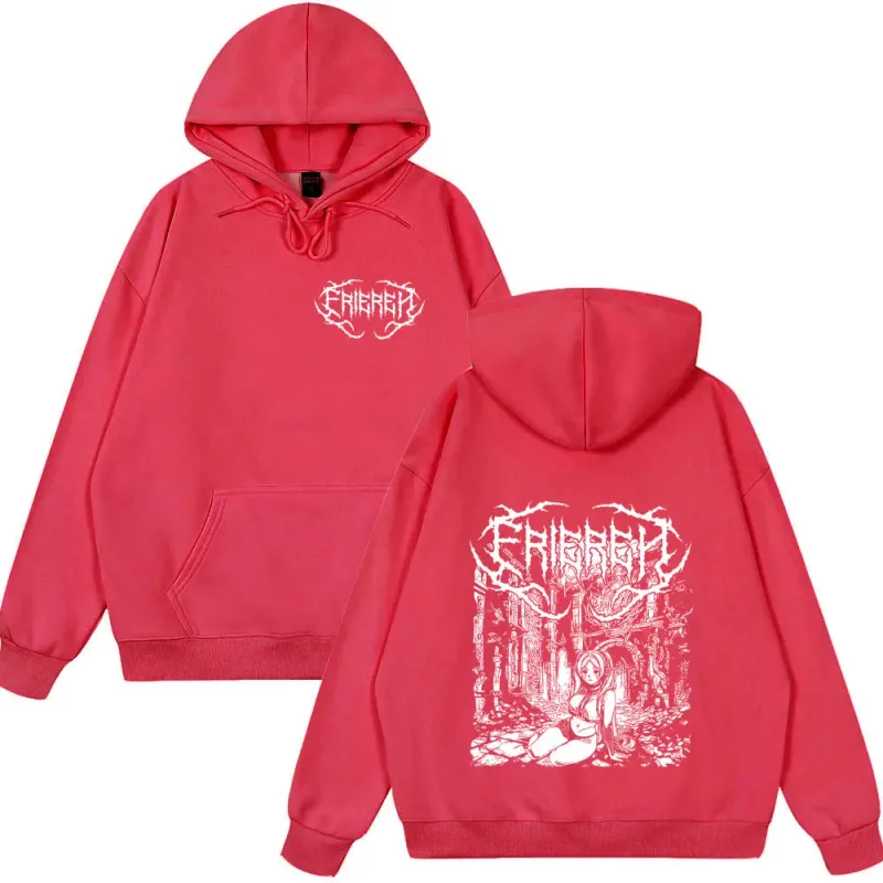 Anime frieren: além do fim da jornada t camisa frieren manga gótico hoodies roupas masculinas femininas roupas de inverno estilo solto streetwears — image 12