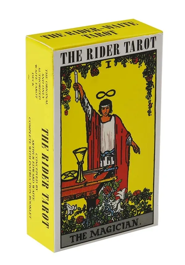 English/Spanish Version Classic The Rider Tarot Card Prediction Divination Board Game Toy Holiday Games Waite Tarot Deck Booklet — image 8