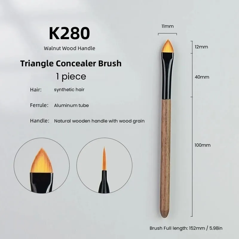 Triangle Concealer Makeup Brush Cosmetic Liquid Foundation Contour Cream Beauty Brushes Face Make Up Tools