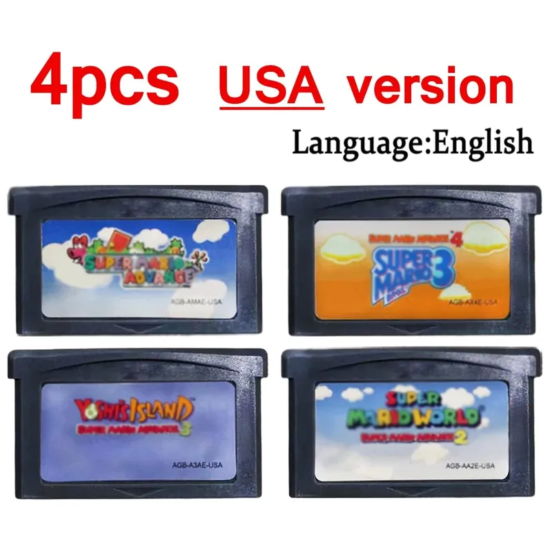 Wari0 32 Bit GBA Game Cartridge Kart Game Card Series EUR USA Version Video Game Card For GBA Portable Game Console — image 29