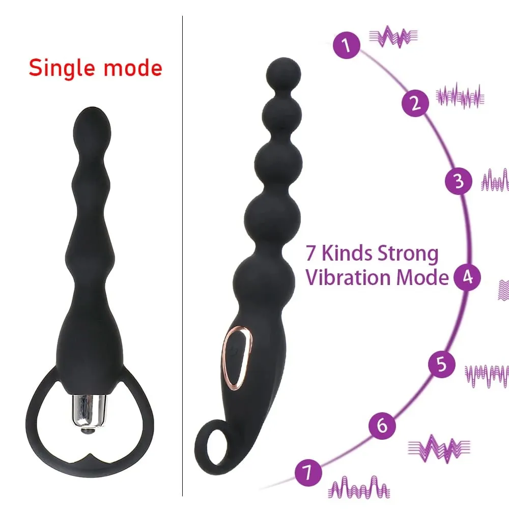 Anal Beads Vibrators For Women Butt Plug Clitoris Vaginal Stimulator Men Anus Dilator Fake Dildos Female Masturbator Sex Toys 18 — image 4