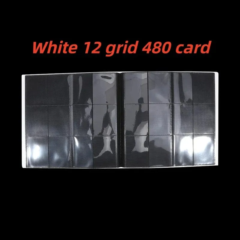 160/360/480/540 Cards Capacity Pocket Holder Binders Albums for CCG MTG Magic Yugioh Board Game Card Book Sleeve Holder — image 14
