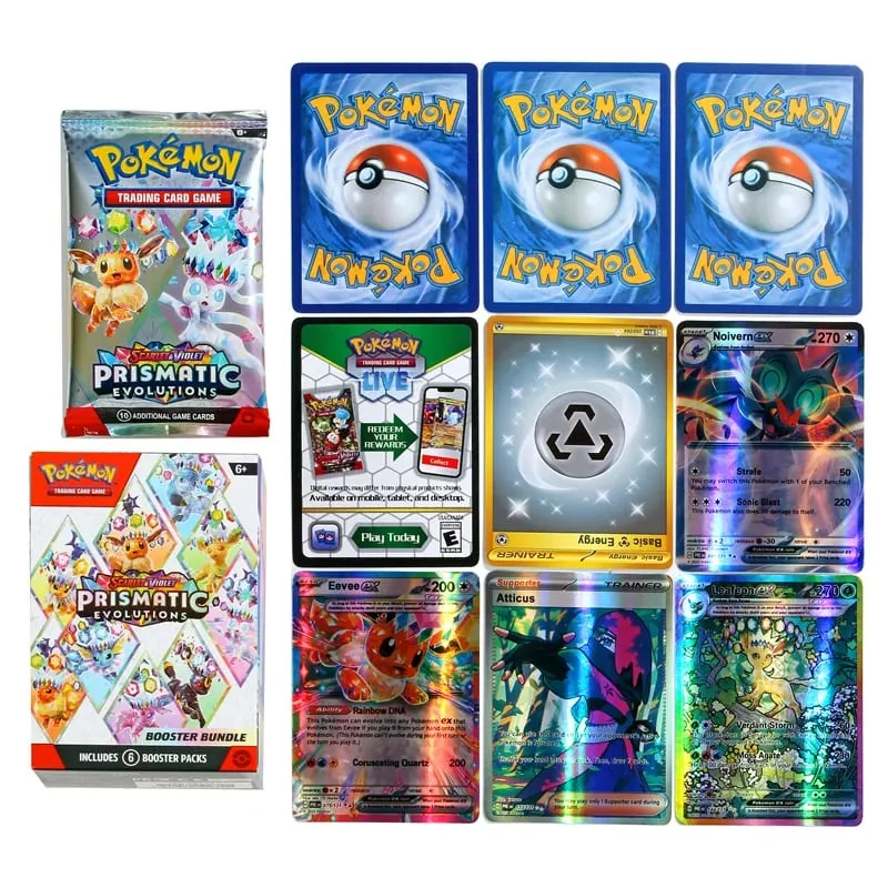 Scarlet Violet 151 Pokemon PTCG English Mega Phantasmal Flames Booster Bundle Version ME02 Trainer Box Collected Trading Cards