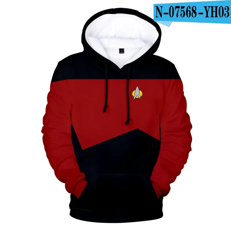 Hot Movie Star Trek 3D Print Sport Hoodies Sweatshirt Fashion Long Sleeve Clothes Cosplay Men/Women Streetoutdoor Clothing Top — image 10