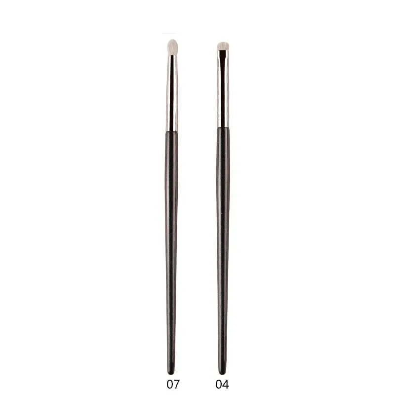1pc White Pony Hair Eyeshadow Makeup brushes Small Smudge Precision Crease Detail Bevel Eye Shadow Make up brush Liner Lip — image 28