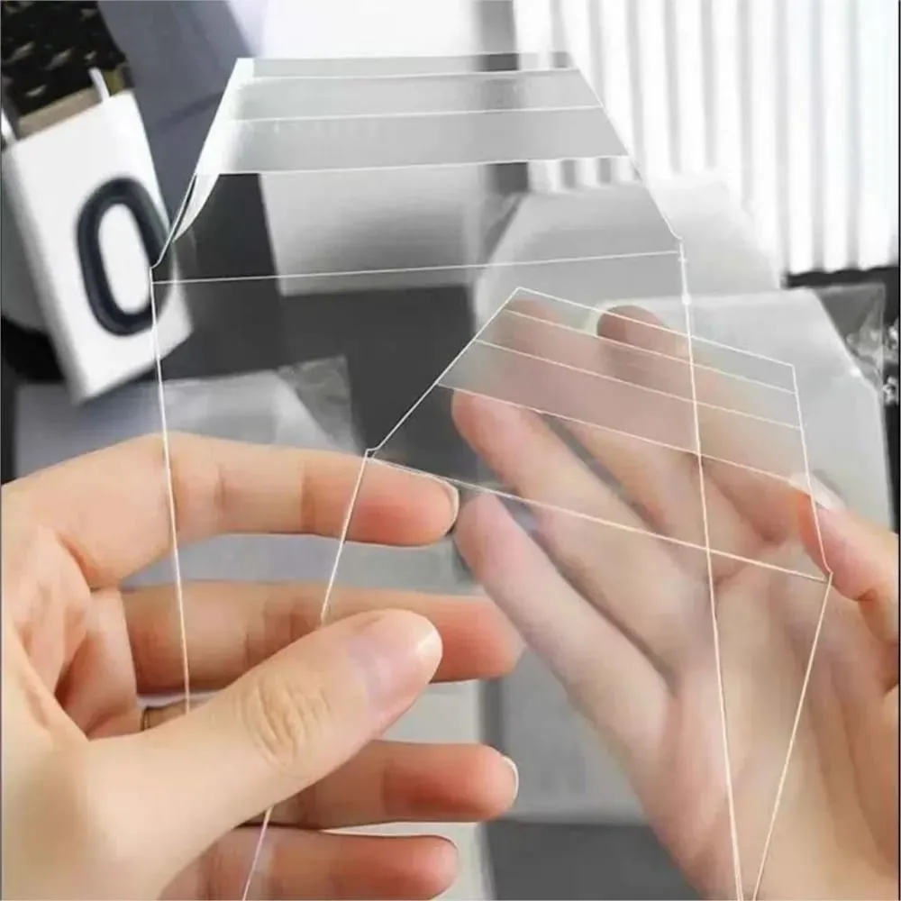 100PCS Clear Protective Sleeves Fit For 35PT-100PT Hard Plastic Card Holder For Pokemon TCG Game Trading Sports Cards Protector — image 4