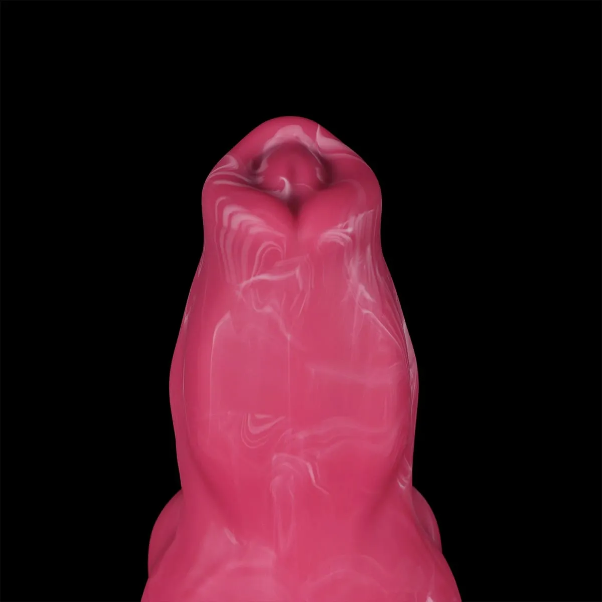 Silicone Dog Knot Dildo with Suction Cup Big Anal Plug Long Anal Beads Butt Plug Gay Sex Toy for Women Men Prostate Massager — image 2