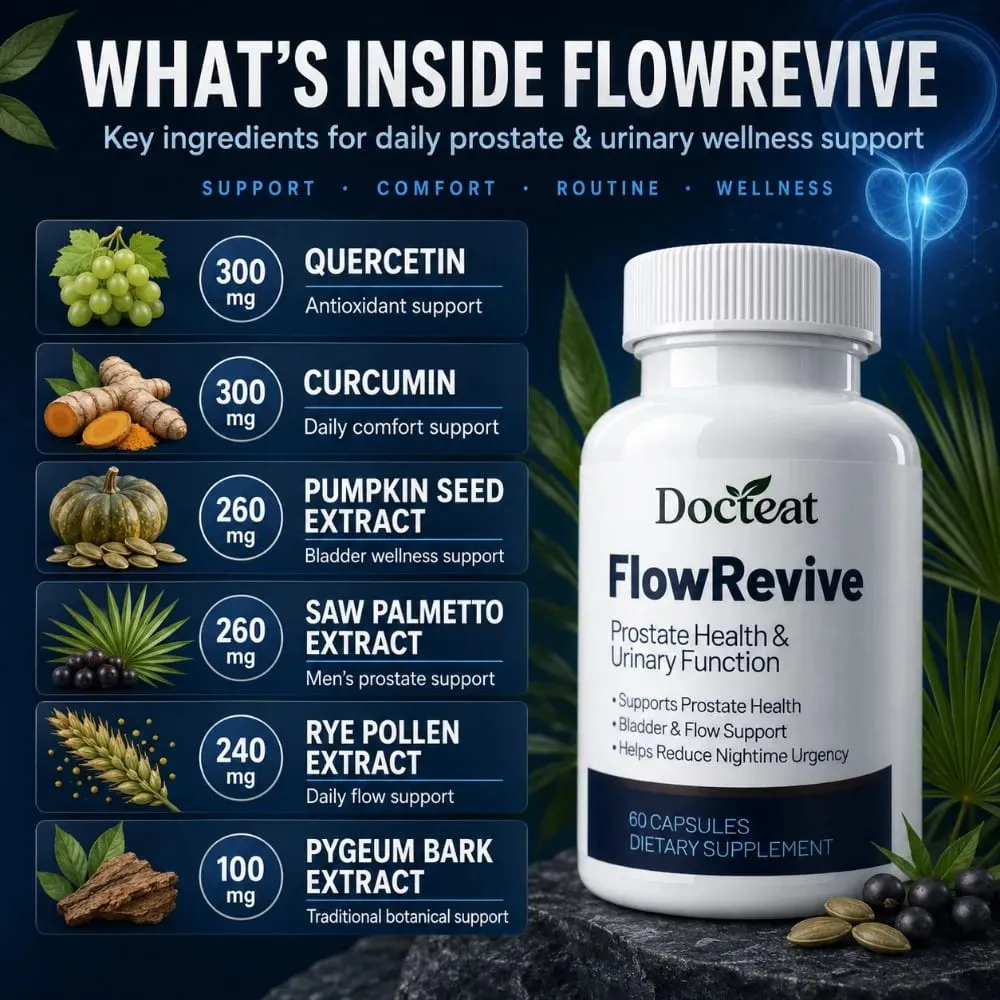 Men Prostate Health Capsules 60 Count Saw Palmetto Pumpkin Seed Beta-Sitosterol Quercetin Curcumin Daily Urinary Flow Support — image 2