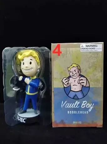 Anime Bobblehead Cute Vault Boy Full Set Action Figure Toys Collection Model Doll Desktop Ornament Display Boy Gifts