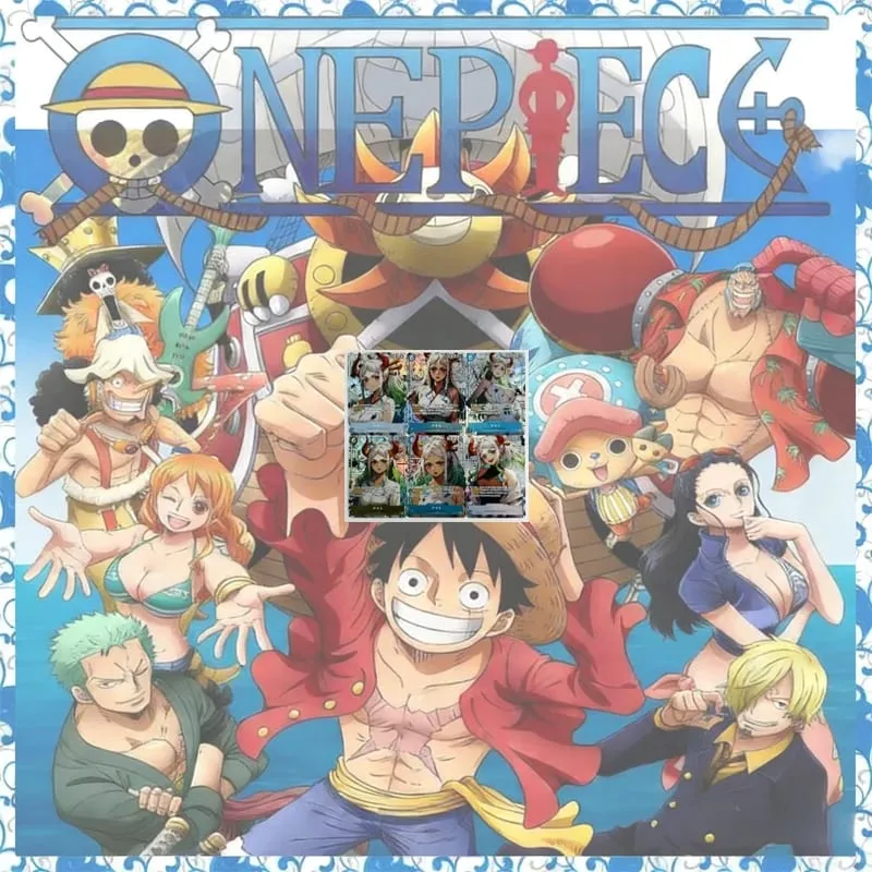 Anime One Piece Diy Color Flash Cards Hancock Perona Nami Robin Yamato Collection Cards Christmas Birthday Gifts Children's Toys — image 30