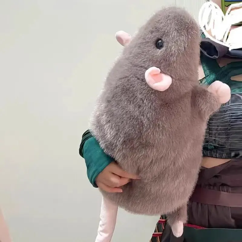 1Pc 35/50/90cm Cartoon Flower Branch Rat Soft Oversized Animal Figure Cute Simulation Big Mouse Plush Toy Pillow Birthday Gift‘