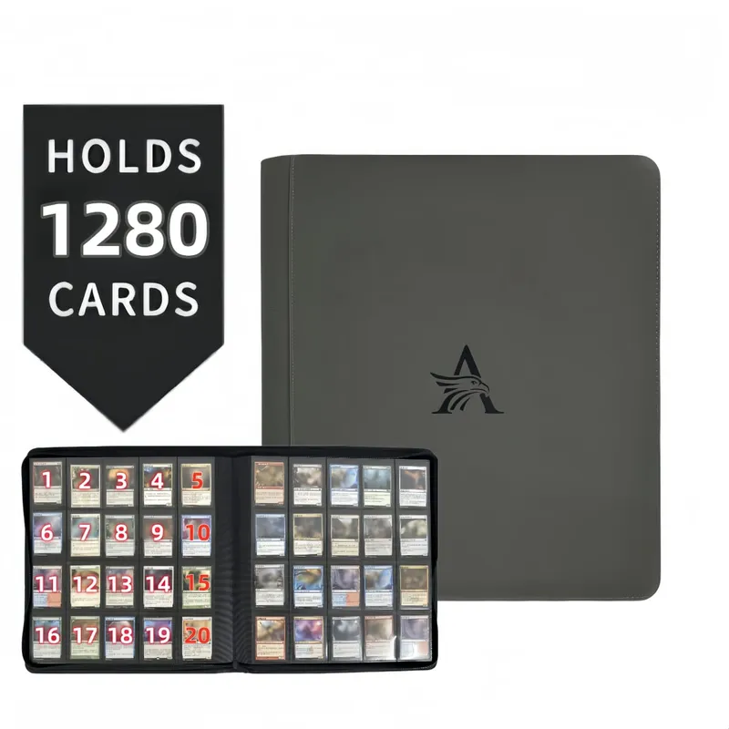 20 Pocket - Premium Trading Card Binder Holds 1280 Cards Ultimate Protection for TCG & Sports Cards. Collector's Dream 6 Colors — image 9