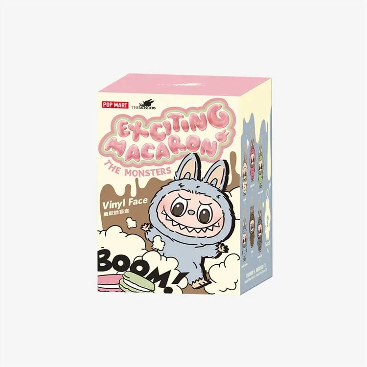 Original POP MART LABUBU Blind Box Toys THE MONSTERS Exciting Macaron Vinyl Face Surprise Mystery Box Kawaii Anime Action Figure